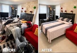 Before and after cleaning transformation 8